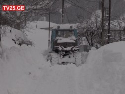 თოვლი შუახევში